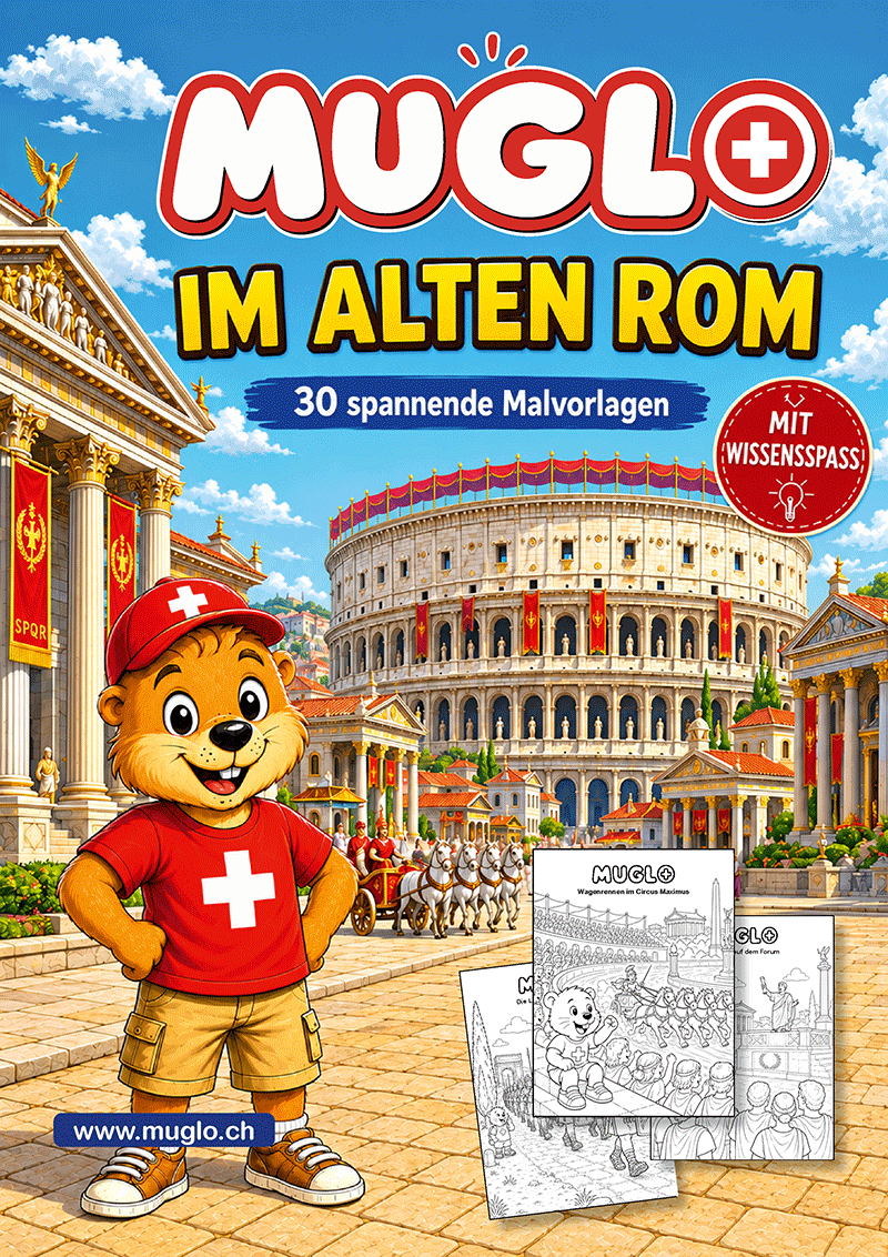 Muglo in Rom Malbuch