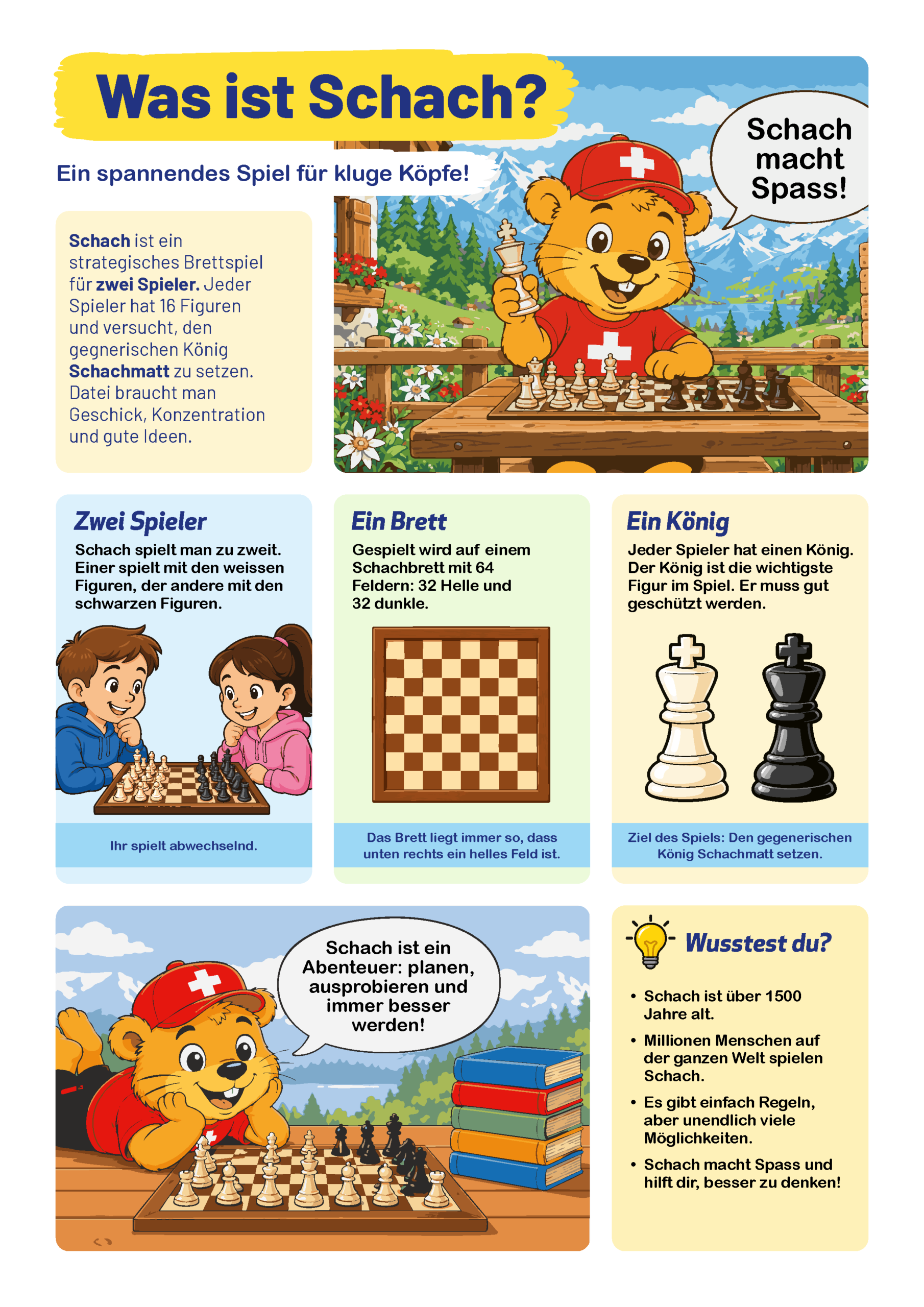 Beispielseite Schach lernen
